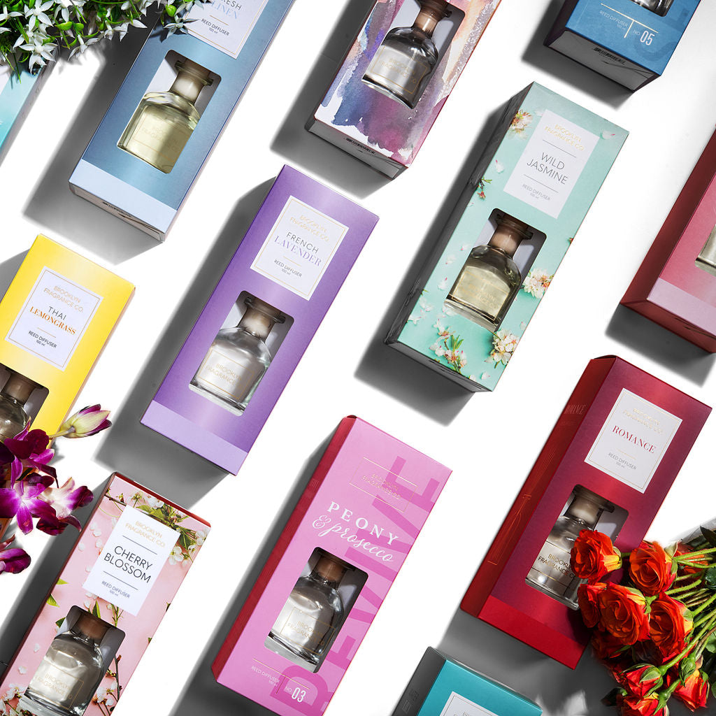 Scented Reed Diffuser Collection Reed Diffusers – BrooklynFragranceCo