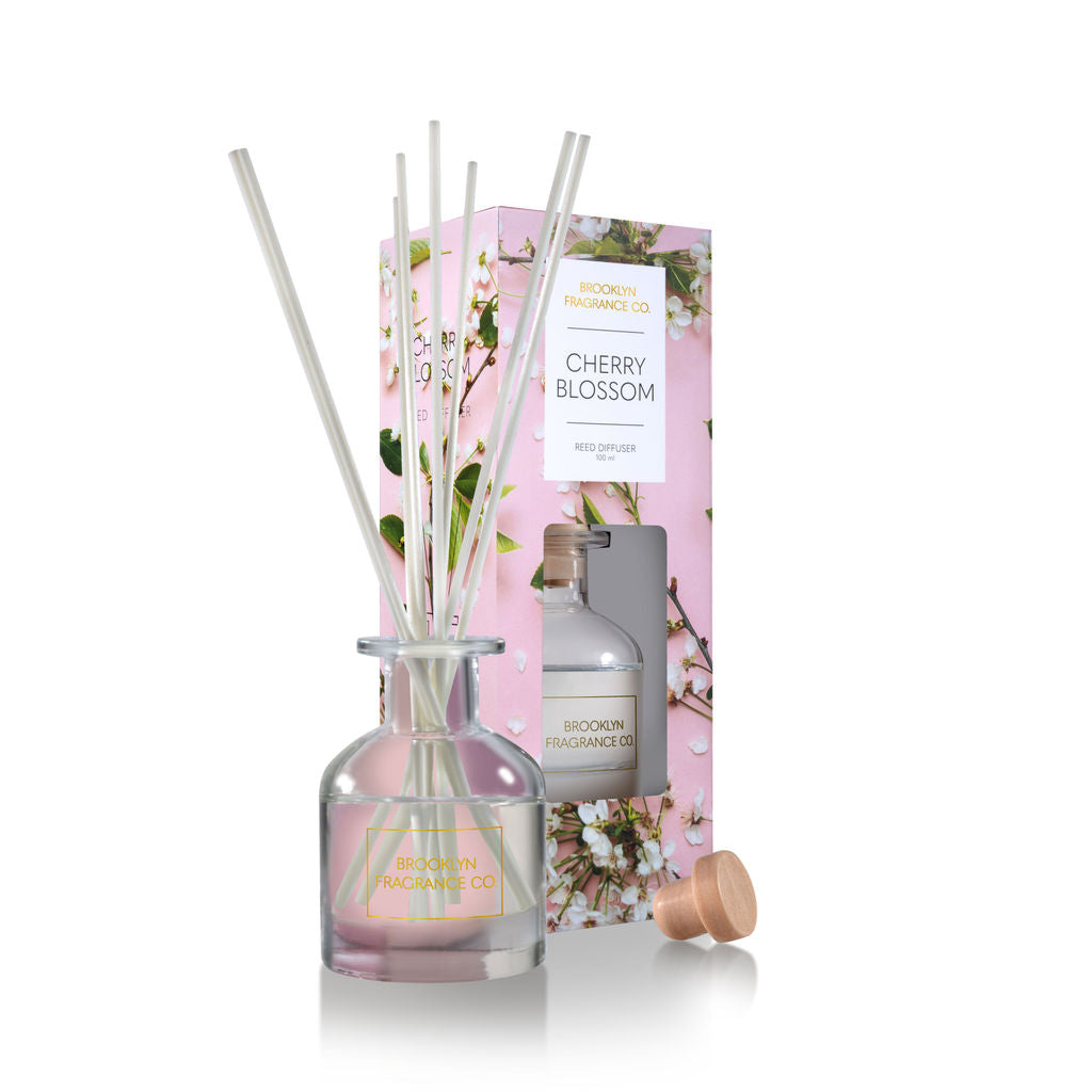 Cherry Scented Reed Diffuser Cherry Blossom 100 ml Reed Diffuser – BrooklynFragranceCo