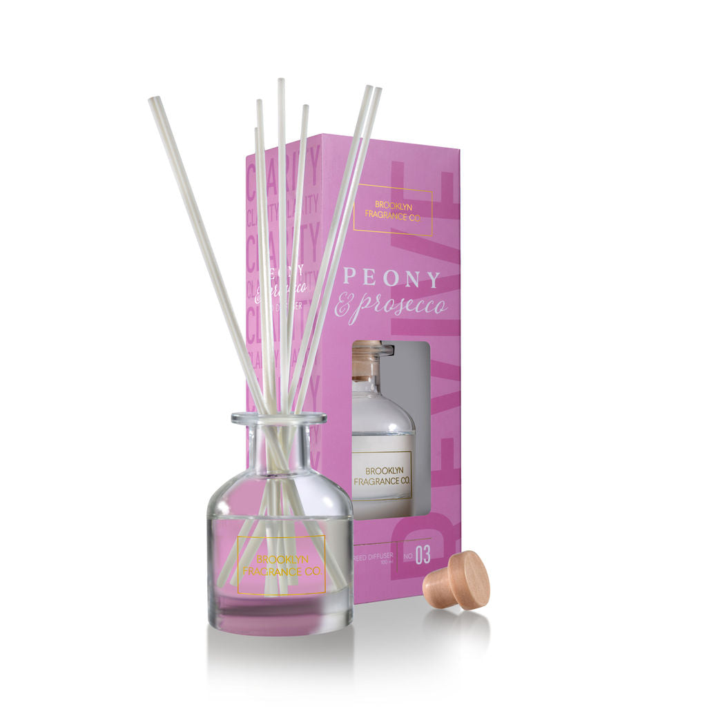 Peony Processco 100 ml Reed Diffuser – BrooklynFragranceCo