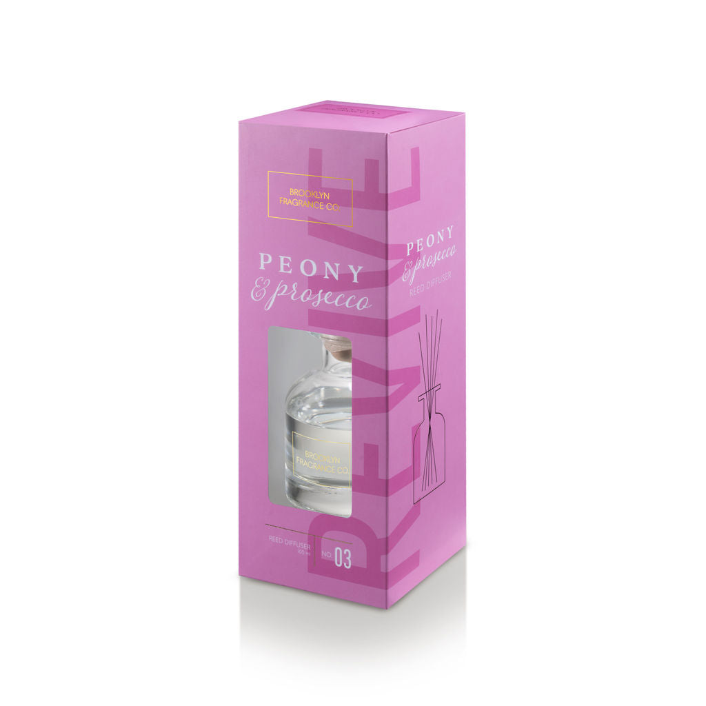 Peony Processco 100 ml Reed Diffuser – BrooklynFragranceCo